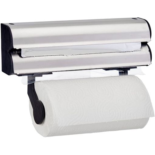 Porta Rollos De Papel De Cocina De Acero Inoxidable Ø15x33,5 Cm con Ofertas  en Carrefour