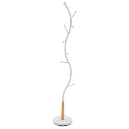 ▷ Perchero De Pie Uri Arbol Color Blanco 30x30x170 Cm