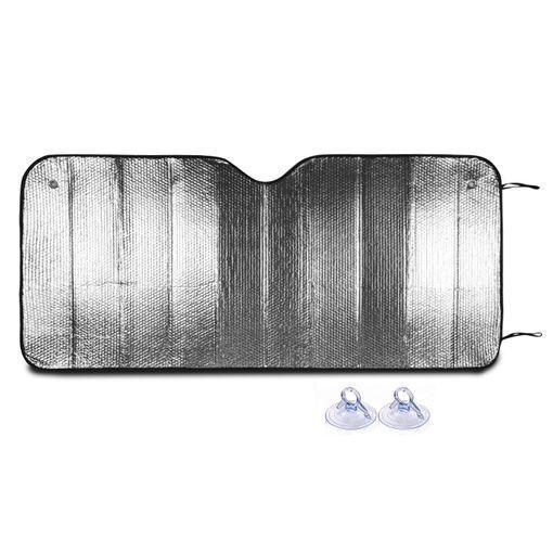 Parasol Coche Reflectante Protección Rayos Uv Aluminio 140x70 Cm