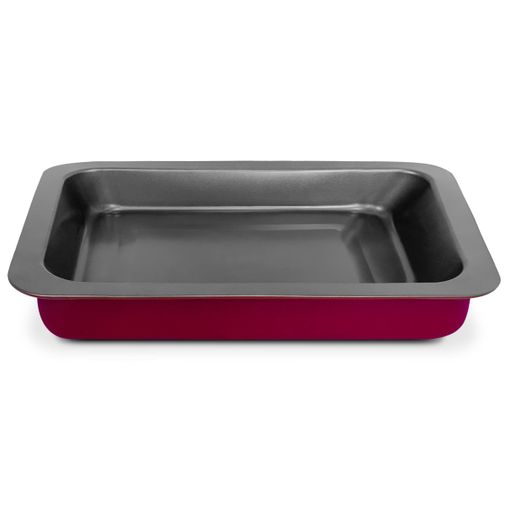 Bandeja Para Horno Acero Inoxidable 35x26x4 Cm Premium