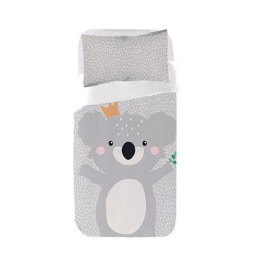 10xdiez Funda Nordica Cuna Duo Forest Bear, (cuna - 60x120 Cm - Blanco)  con Ofertas en Carrefour