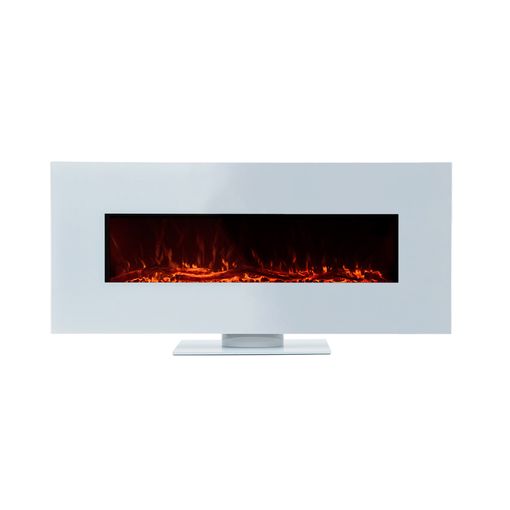 Chimenea Eléctrica De Pared Empotrable Para Interior 1600w Kekai Alaska  128x26x61 Cm Con Simulación De Fuego 2 Niveles De Potencia Con Mando con  Ofertas en Carrefour