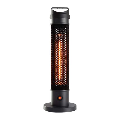 Calefactor Eléctrico Portátil Infrarrojos Fibra De Carbono Para Interior Y  Exterior 1000w Kekai 20x20x61 Cm con Ofertas en Carrefour