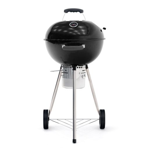 BARBACOA WEBER COMPACT 47cm. BLACK + 2KG DE BRIQUETAS