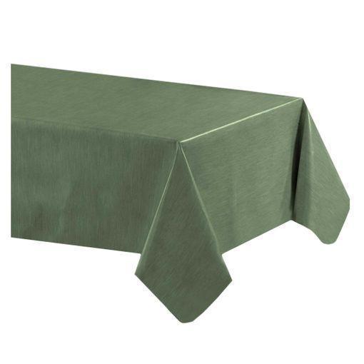 Mesa rectangular vacía con mantel