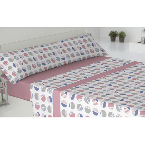 Juego de sabanas Infantil algodón MULTICOLOR Cama de 105 SALBURUA