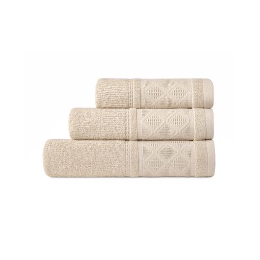 Pack 6 Toallas Beige Lavabo De Algodón Donegal 50x100 Cm con Ofertas en  Carrefour