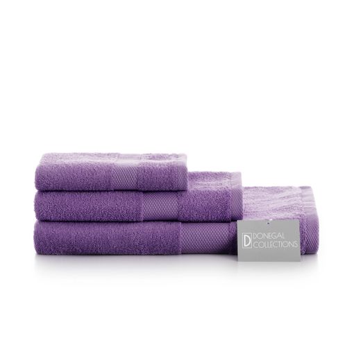 Pack 3 Toallas Turquesa Ducha De Algodón Donegal 70x140 Cm con Ofertas en  Carrefour