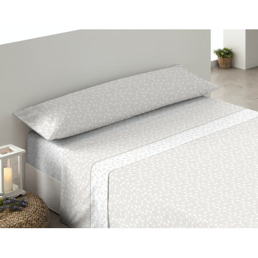 Juego Sábanas Franela Tres Piezas Paduana Nairobi Cama 150 Beige con  Ofertas en Carrefour