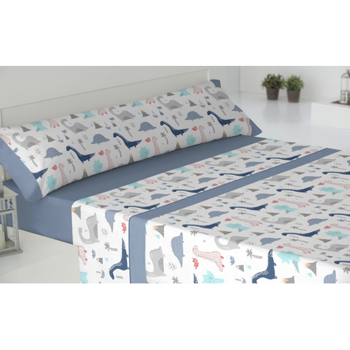 Juego de sabanas Infantil algodón poliéster multicolor Cama de 90