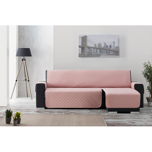 Funda Chaiselongue Acolchada Reversible 280 Brazo Izquierdo Spirit Rosa con  Ofertas en Carrefour