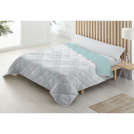 Edredón Nórdico Estampado Cama 135/140cm Flow Reversible Azul Donegal  Collections con Ofertas en Carrefour