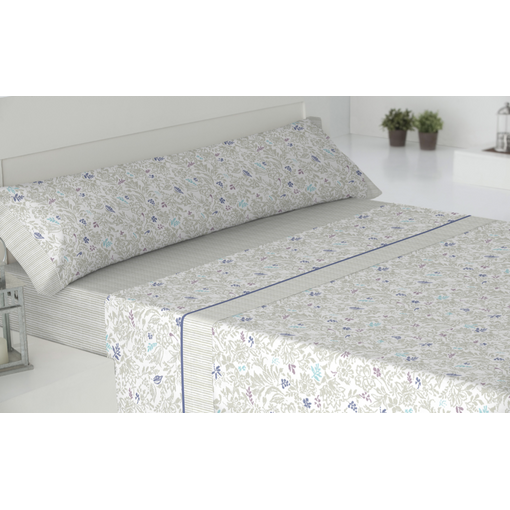 Edredón Nórdico Estampado Cama 105cm Dibly Reversible Beige Donegal  Collections con Ofertas en Carrefour