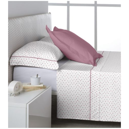 Edredón Nórdico Estampado Cama 135/140cm Dibly Reversible Beige Donegal  Collections con Ofertas en Carrefour