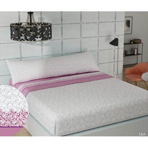 Juego De Sábanas 100% Algodón Góndola Piedra Cama 135cm Donegal Collections  con Ofertas en Carrefour