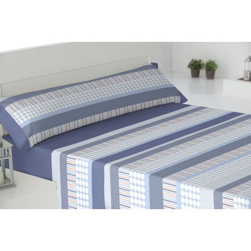 Edredón Nórdico Estampado Cama 150/160cm Dibly Reversible Beige Donegal  Collections con Ofertas en Carrefour