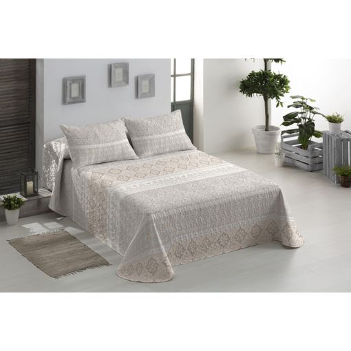 Colcha Bouti Para Cama Invierno. Colcha Cubre Cama Darling. Cama 90. Color  Gris con Ofertas en Carrefour