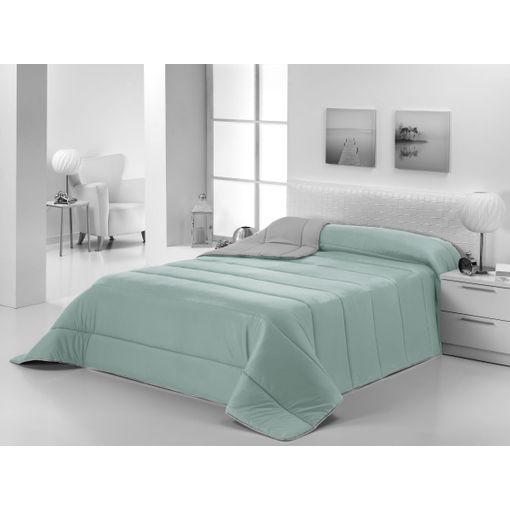 Edredón Nórdico 300gr Bicolor Reversible Cama 120cm Aqua / Gris con Ofertas en Carrefour | Carrefour Online