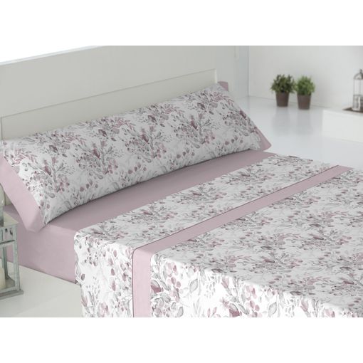 Juego De Sábanas Tres Piezas Invierno Franela Tuly Cama De 120 Cm Nude con  Ofertas en Carrefour