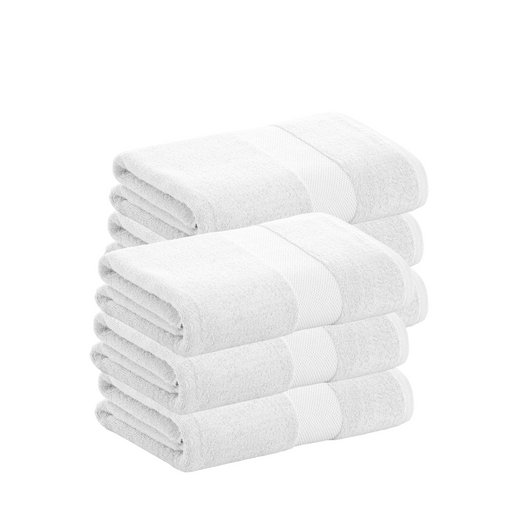 Pack 6 Toallas Blanco Lavabo De Algodón Donegal 50x100 Cm con Ofertas en  Carrefour