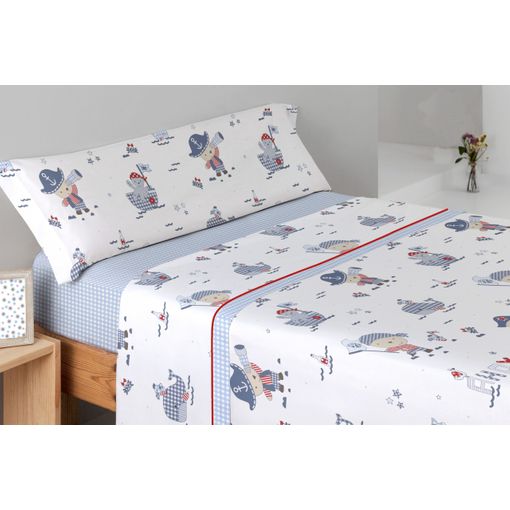 Juego De Sábanas Tres Piezas Infantil Donegal Fantasía Cama De 80 Acabado  Suavipur con Ofertas en Carrefour