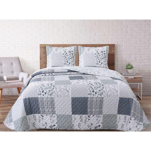 Colcha Bouti Reversible Y 2 Fundas De Cojín Donegal Cabugao Cama 150 Cm  Cotton Feeling con Ofertas en Carrefour