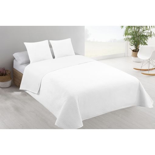 Colcha Bouti Para Cama Invierno. Colcha Cubre Cama Dancing. Cama 135. Color  Blanco con Ofertas en Carrefour