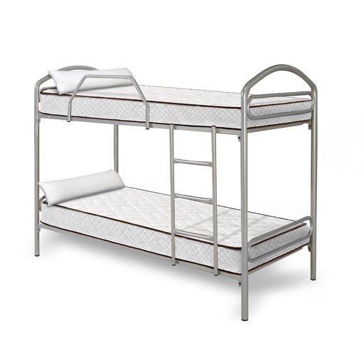 Oferta del Mes: Litera Doble Cama de 90x190 cm de Madera y Metal+ 2  Colchones