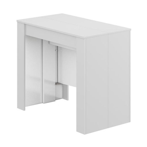 Armario Puertas Correderas Lupión En Blanco Brillo - Natural. 204  Cm(alto)120 Cm(ancho)50 Cm(largo) , Color - Natural-blanco Brillo con  Ofertas en Carrefour