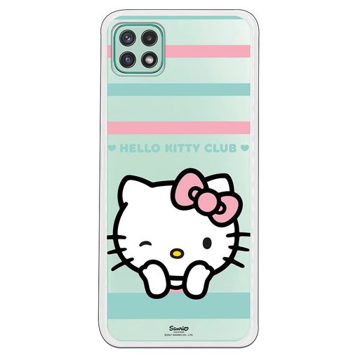 Funda Original Compatible Con Samsung Galaxy A22 5g - Hello Kitty