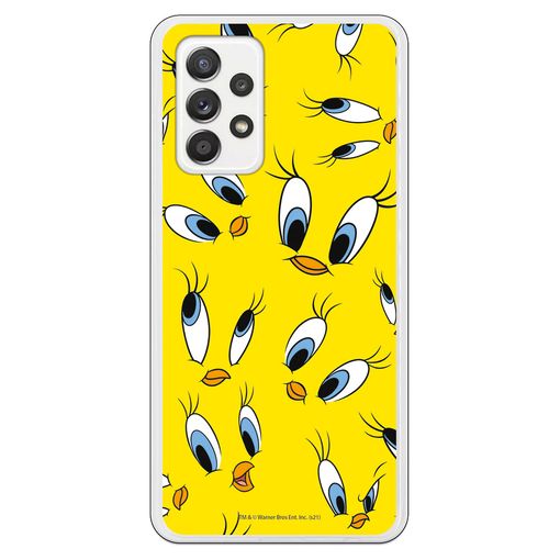 Funda Original Compatible Con Samsung Galaxy A52 4g / 5g - A52s 5g - Patron  Ojos Piolin Amarillo con Ofertas en Carrefour