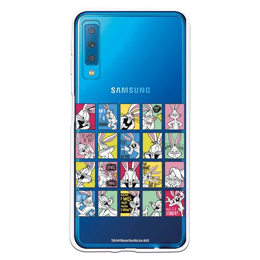 Funda Compatible Con Samsung Galaxy A7 2018 - Sketch Bugs Bunny con Ofertas en Carrefour | Ofertas Carrefour Online