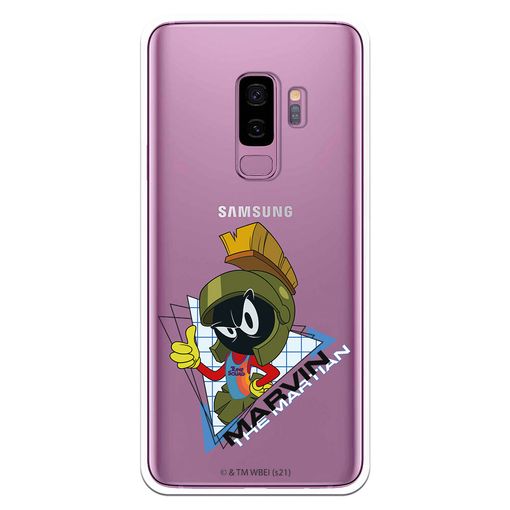 Grafico Impulso Largo Funda Original Compatible Con Samsung Galaxy S9 Plus - Space Jam Marvin con  Ofertas en Carrefour | Ofertas Carrefour Online