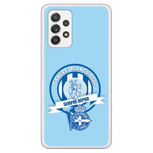 Funda Original Compatible Con Samsung Galaxy A52 4g / 5g - A52s 5g - Rc  Deportivo Sangre Blanquiazul Siempre Depor con Ofertas en Carrefour