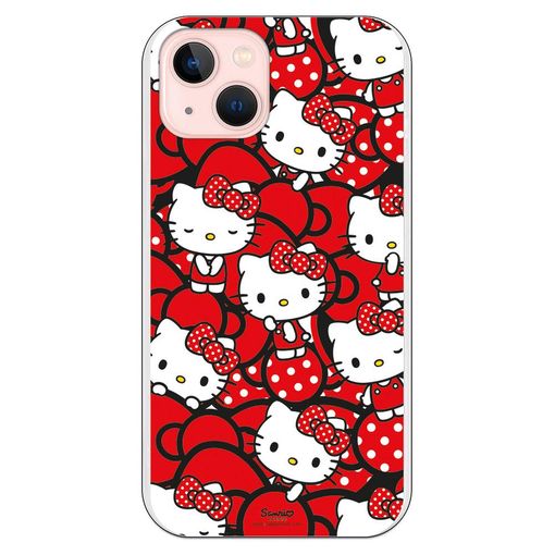 Funda Para Móvil Personalaizer Hello Kitty Iphone 14 Flexible Resistente Silicona Lazos Rojos Y Topos con Ofertas en Carrefour Ofertas Carrefour Online