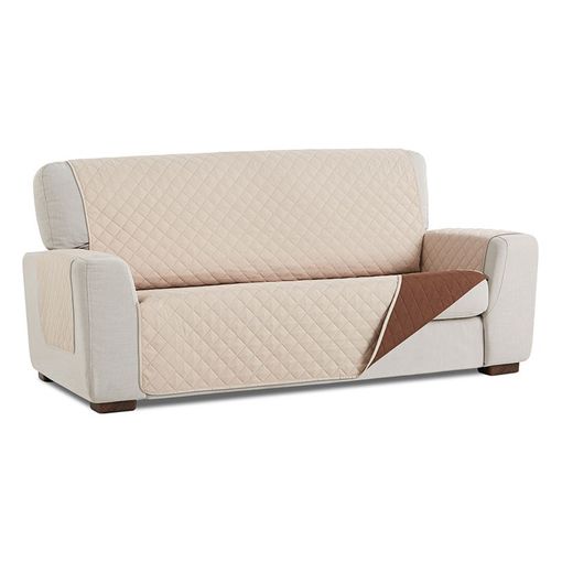 Salvasofá Couch Cover Reversíble. Funda Para Sofá 2 Plazas, Menta / Beige  con Ofertas en Carrefour