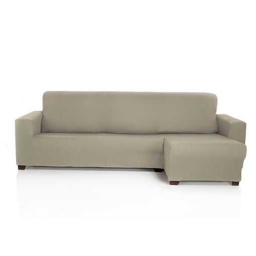 Cubre Sofá Chaise Longue Acolchado Maui Brazo Derecho 220cm, Marrón.  Protector Funda De Sofá Chaise Longue con Ofertas en Carrefour