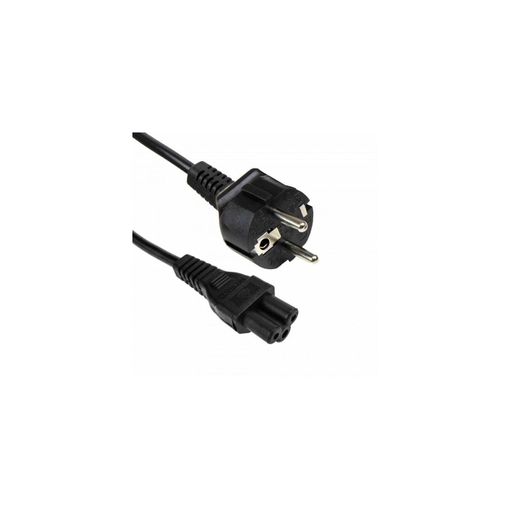 Cable de corriente para cargador de portátil / laptop tipo trébol