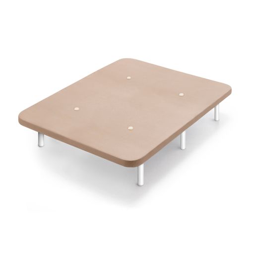 Somier 135x190 Cm Multiláminas Con Reguladores Lumbares Tubo Acerado 40x30  Mm Láminas De Haya Antideslizantes. Patas No Incluidas. con Ofertas en  Carrefour