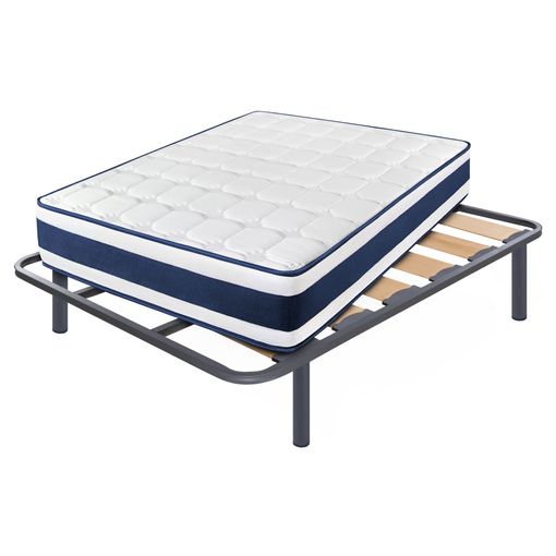 Cama Completa - Colchón Flexitex + Somier Multiláminas + 5 Patas