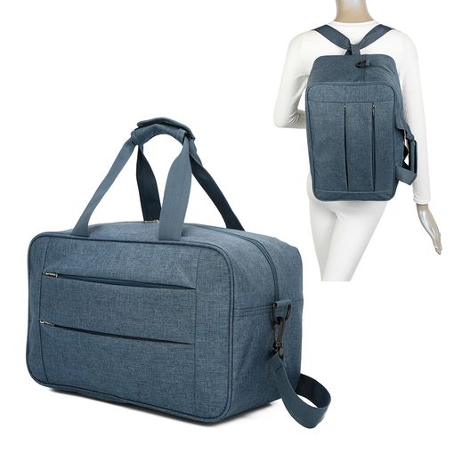 Bolsa De Cabina Convertible En Mochila 40x20x25cm 20l - Azulmarino con  Ofertas en Carrefour