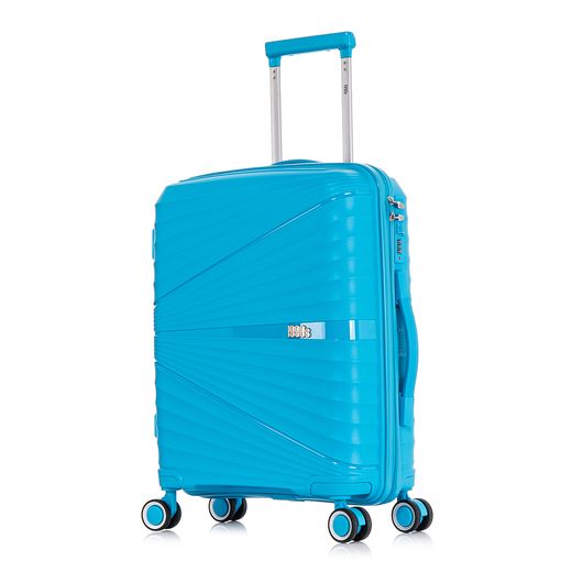 Maleta de viaje pequeña XS-52cm-10kg de polipropileno turquesa Steven