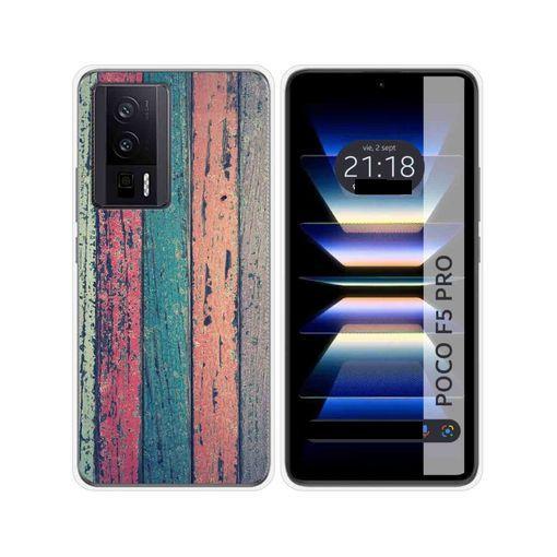 Funda Silicona Para Xiaomi Poco F5 Pro 5g Diseño Madera 10 Dibujos con  Ofertas en Carrefour