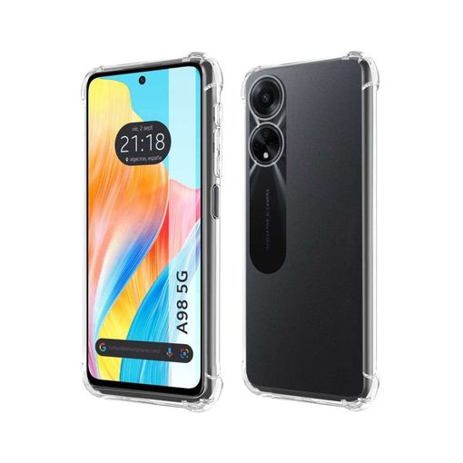 Funda Acrílica Transparente para Oppo A98 - 5G 5-Colores