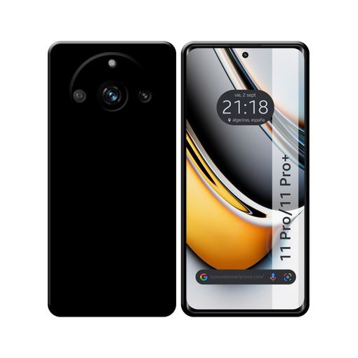 Funda Silicona Gel Tpu Negra Realme 11 Pro / 11 Pro+ Plus 5g con Ofertas en  Carrefour