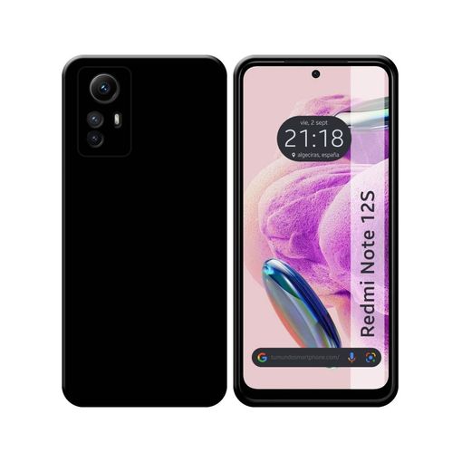 Funda Silicona Gel Tpu Negra Xiaomi Redmi Note 12s con Ofertas en Carrefour