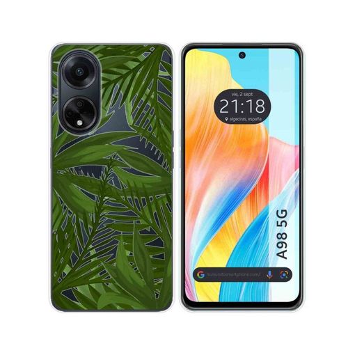 Funda Silicona Transparente Oppo A98 5g Diseño Leopardo Dibujos con Ofertas  en Carrefour