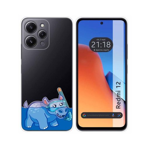 Funda Silicona Transparente Para Xiaomi Redmi Note 12 Pro 5g Diseño Mono  Dibujos con Ofertas en Carrefour