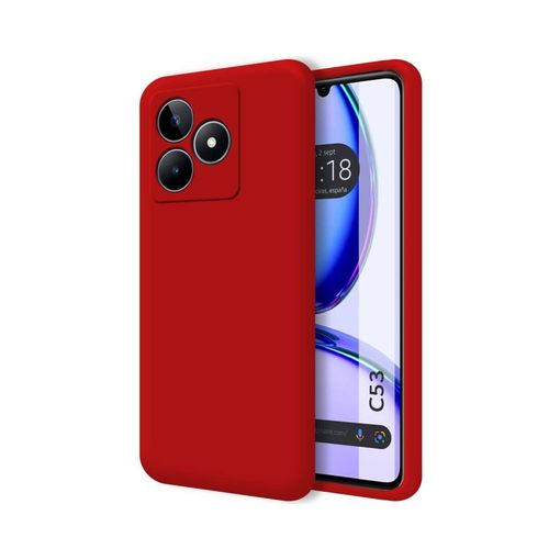 Funda de teléfono para Realme C53 4G, carcasa transparente de silicona  suave antigolpes para OPPO Realme C 53