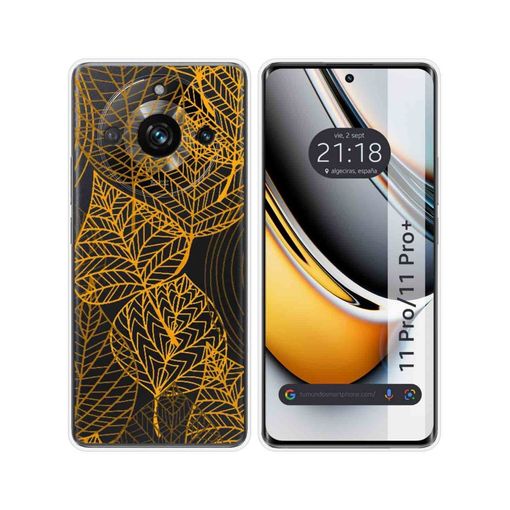 Funda Silicona Transparente Realme 11 Pro / 11 Pro+ Plus 5g Diseño